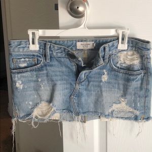 Abercrombie & Fitch Jean skirt